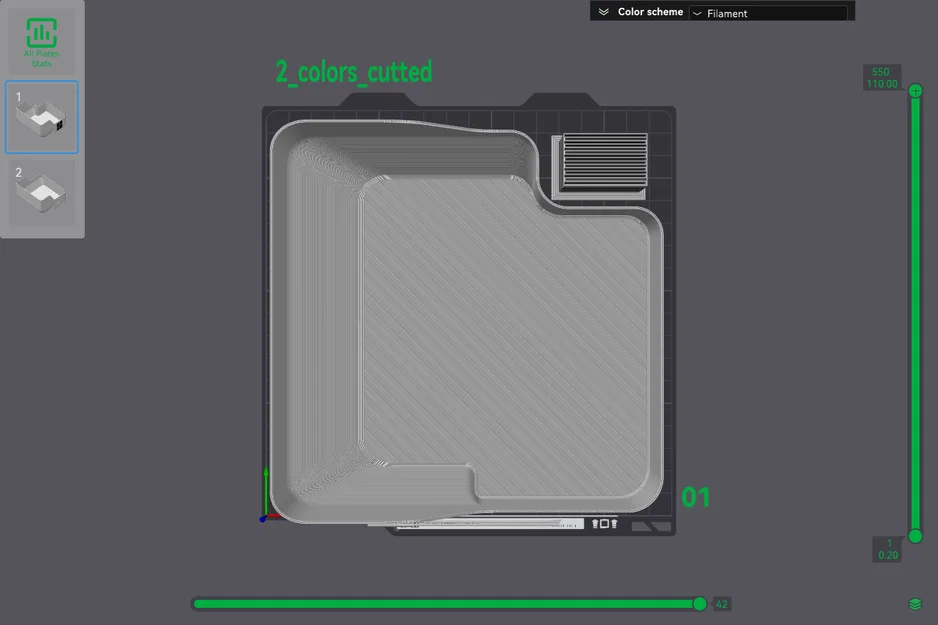 Thùng rác thải (waste bin) cho Bambu Lab A1 mini - Image 7