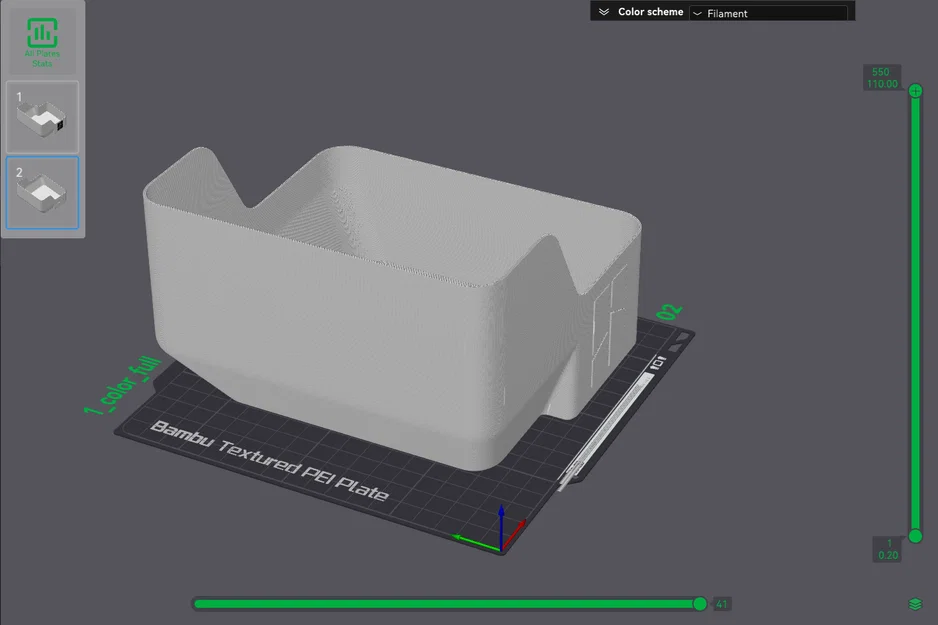 Thùng rác thải (waste bin) cho Bambu Lab A1 mini - Image 8