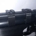 Crosman Pistol Picatinny Rail Block 2-part cho 1377/1322 - Thumbnail 4