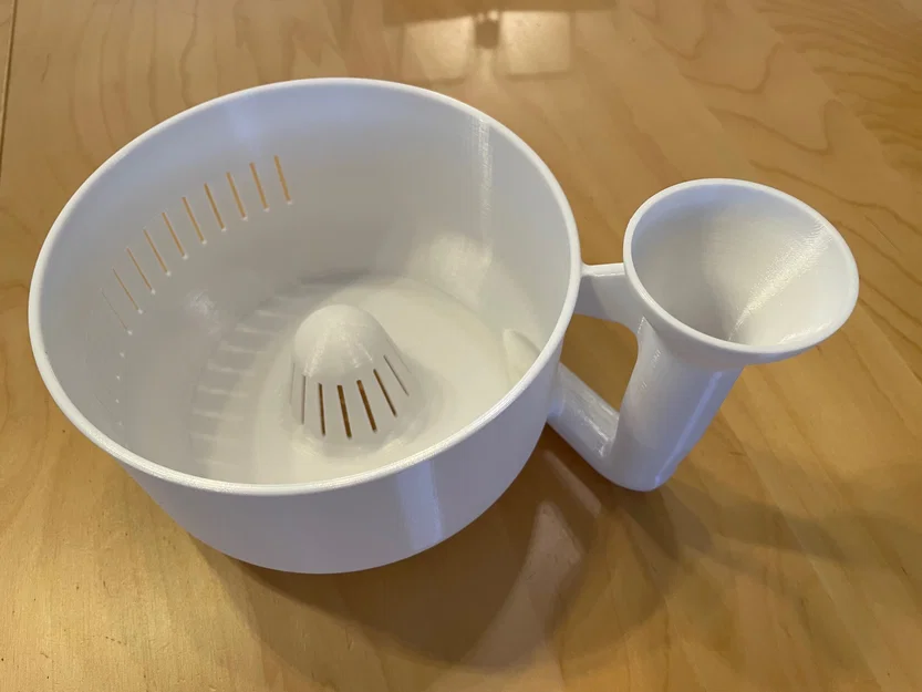 Chậu rửa rau củ quả in 3D tiện dụng không cần support - Image 1