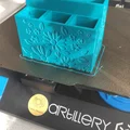 Khay đựng cọ và mỹ phẩm họa tiết hoa lá xinh xắn in 3D - Thumbnail 1