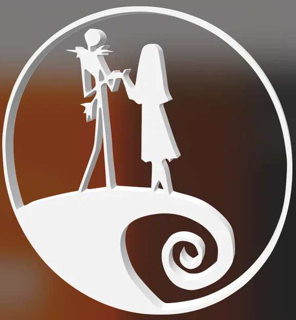 Nam châm trang trí Nightmare Before Christmas in 3D độc đáo - Image 1