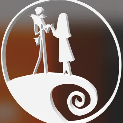 Nam châm trang trí Nightmare Before Christmas in 3D độc đáo