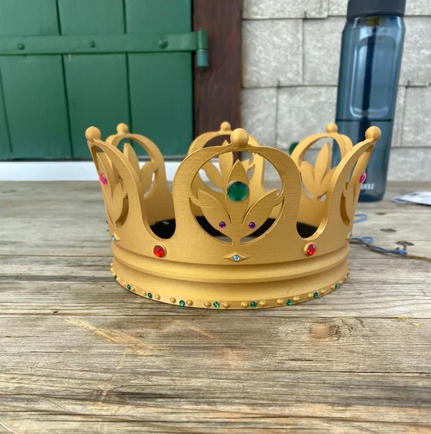 Mô hình Vương miện Hoàng gia Crown Remix - Thiết kế sắc nét, không cần support - Image 1