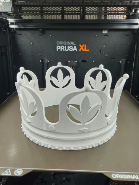 Mô hình Vương miện Hoàng gia Crown Remix - Thiết kế sắc nét, không cần support - Image 2