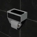 Giá Treo Giấy Vệ Sinh Kèm Ngăn Kéo - Thumbnail 1