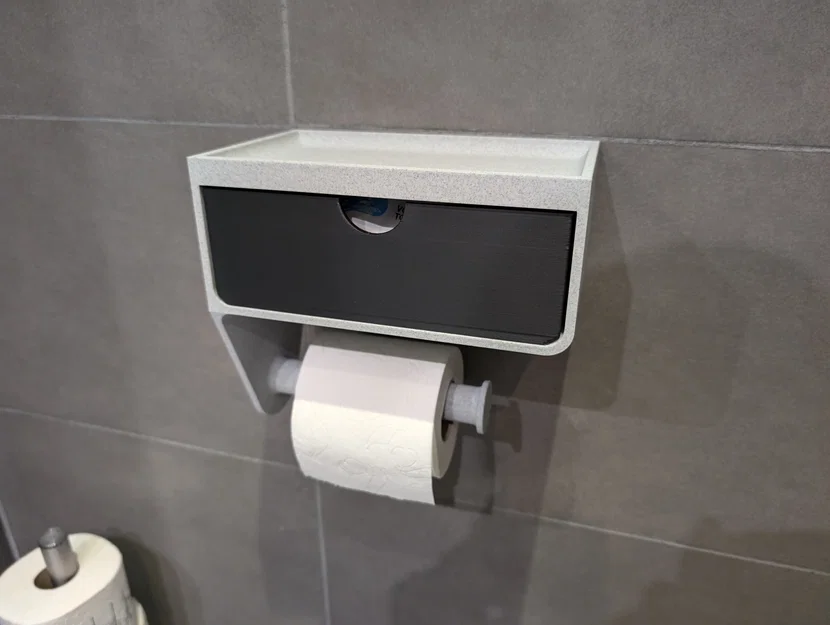 Giá Treo Giấy Vệ Sinh Kèm Ngăn Kéo - Image 3
