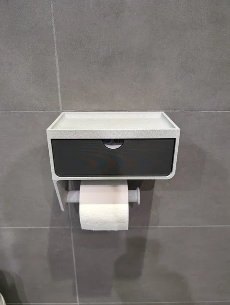 Giá Treo Giấy Vệ Sinh Kèm Ngăn Kéo - Image 4