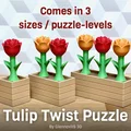 Tulip Twist Puzzle (Mô hình puzzle hoa tulip xoắn trang trí) - Thumbnail 7