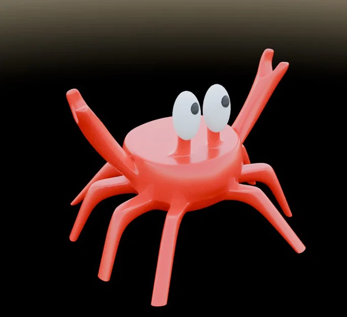 Mô hình chú cua để thìa, bút trang trí bàn làm việc (Crab spoon rest) - Image 2