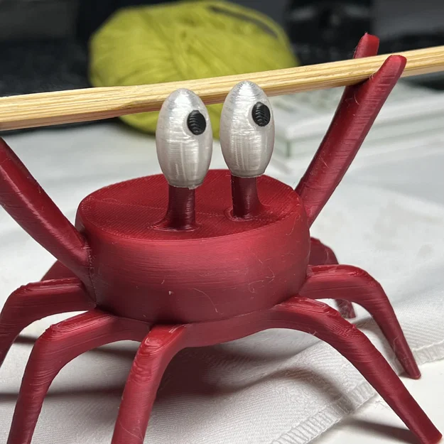 Mô hình chú cua để thìa, bút trang trí bàn làm việc (Crab spoon rest) - Image 5