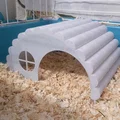 Nhà gỗ cho hamster / guinea pig - Thumbnail 1