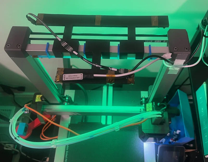 Anycubic Kobra 3 - Holder đèn LED Lightbar - Image 4