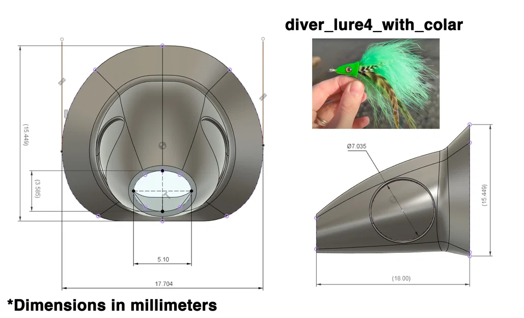 Đầu lâu cá (Fish Skulls) cho Fly Tying - Image 3