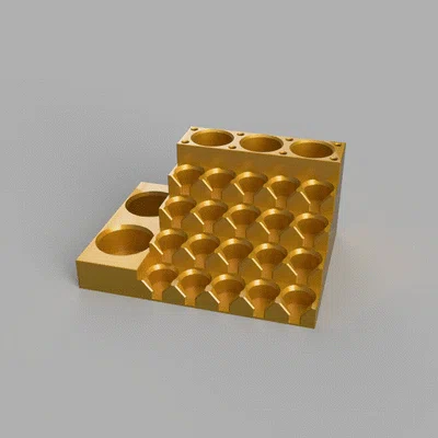 Khay đựng màu vẽ Vallejo đa năng (In 3D)