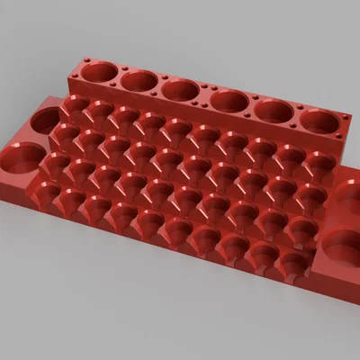Khay đựng màu vẽ Vallejo đa năng (In 3D)