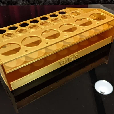 Kệ sơn Vallejo (28 Model Air + 6 Metal Color + 5 cọ)