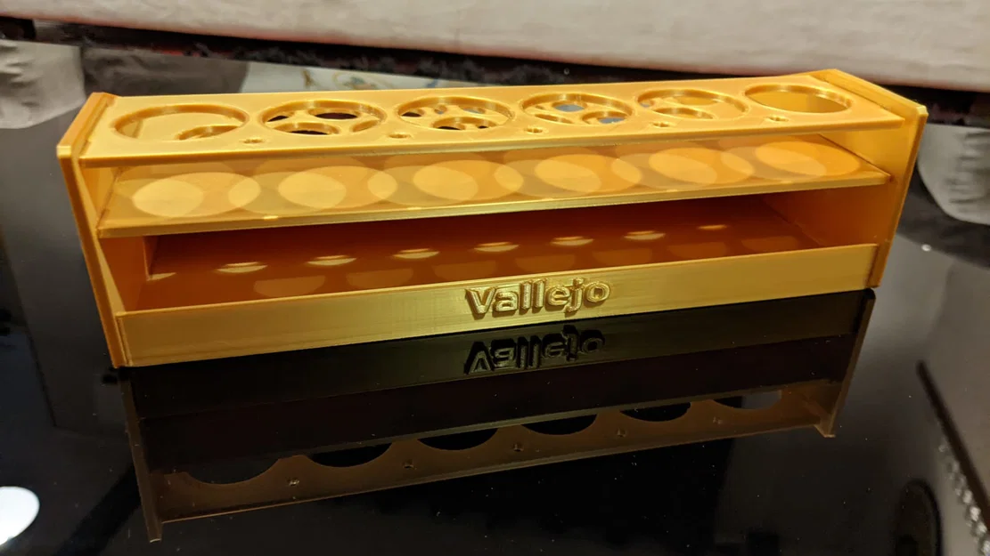 Kệ sơn Vallejo (28 Model Air + 6 Metal Color + 5 cọ) - Image 4