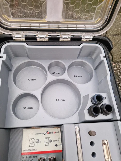 Insert Packout Compact cho Bosch Hole Saws (Power Change) - Image 3