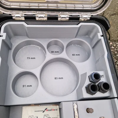 Insert Packout Compact cho Bosch Hole Saws (Power Change)