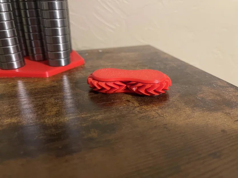 Fidget bánh răng đơn giản dùng vòng bi 608 - Image 1