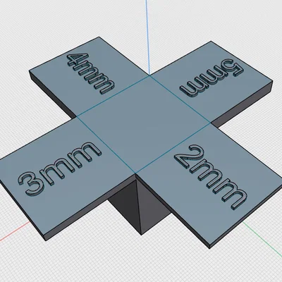 Mô hình kiểm tra in Support Test (Tối ưu cài đặt máy in 3D)
