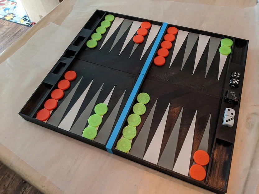Bàn Cờ Backgammon - Image 1