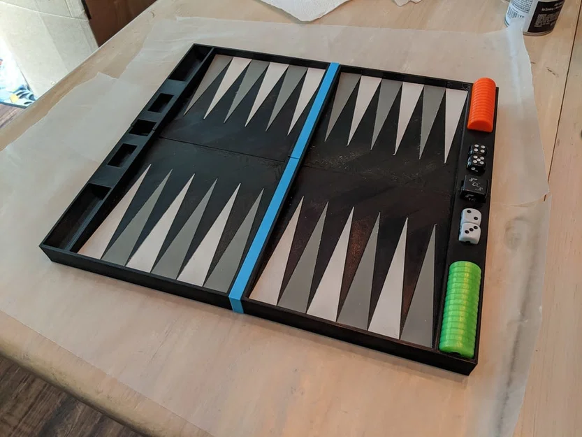Bàn Cờ Backgammon - Image 2