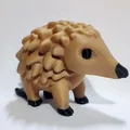 Mô hình chú Tê tê con (Baby Armadillo) dễ thương in 3D - Thumbnail 1