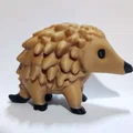 Mô hình chú Tê tê con (Baby Armadillo) dễ thương in 3D - Thumbnail 5