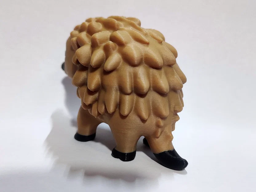 Mô hình chú Tê tê con (Baby Armadillo) dễ thương in 3D - Image 6