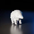 Mô hình chú Tê tê con (Baby Armadillo) dễ thương in 3D - Thumbnail 8