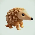 Mô hình chú Tê tê con (Baby Armadillo) dễ thương in 3D - Thumbnail 9