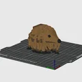 Mô hình chú Tê tê con (Baby Armadillo) dễ thương in 3D - Thumbnail 13