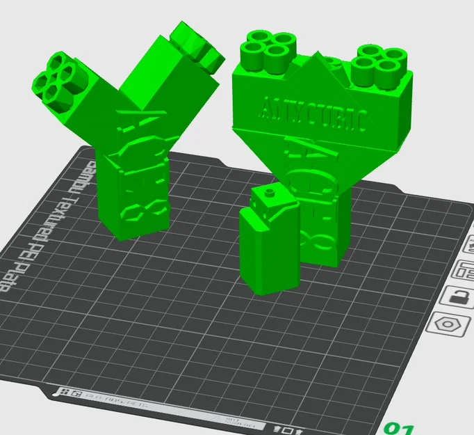 Bộ phụ kiện định hướng sợi nhựa cho Anycubic Kobra 3 ACE Pro - Image 1