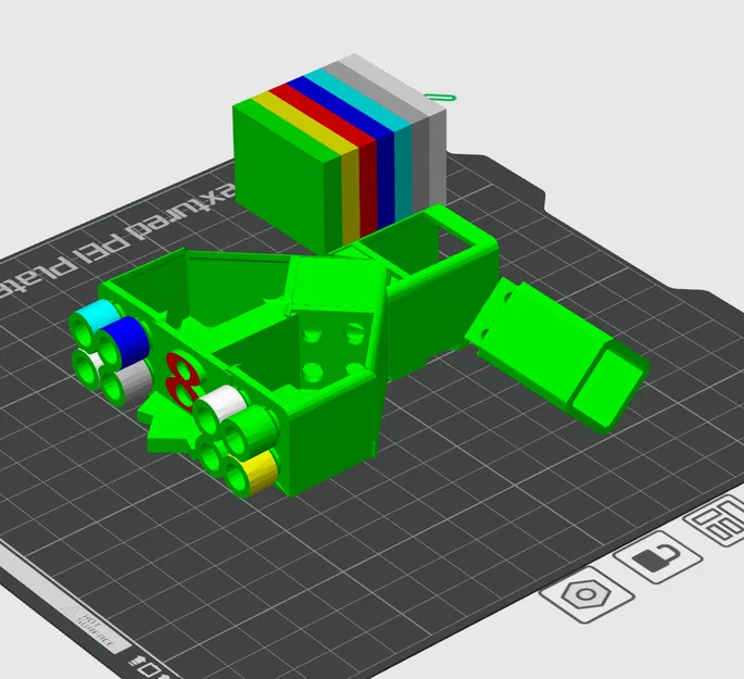 Bộ phụ kiện định hướng sợi nhựa cho Anycubic Kobra 3 ACE Pro - Image 3
