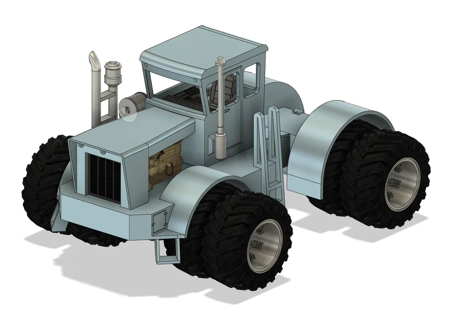 Mô hình máy cày Big Bud Tractor tỉ lệ 1:16 - Đồ chơi in 3D cực chất - Image 1