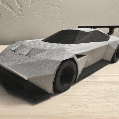 Remastered - Low Poly Aston Martin Vulcan