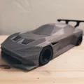 Remastered - Low Poly Aston Martin Vulcan - Thumbnail 2