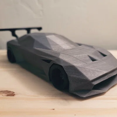 Remastered - Low Poly Aston Martin Vulcan