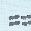 Mô hình súng trường tấn công MA5B Halo cho Minifigure (In 3D) - Thumbnail 2