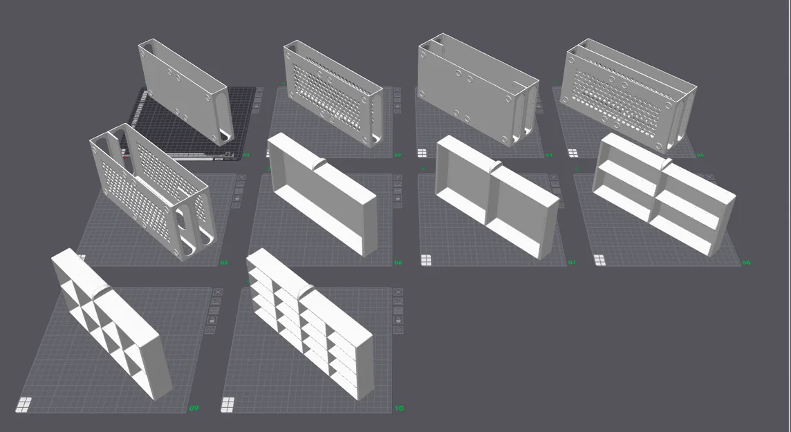 Khay ngăn kéo modular xếp chồng DOUBLEWIDE (Stackable Modular Drawer Organizer) - Image 3