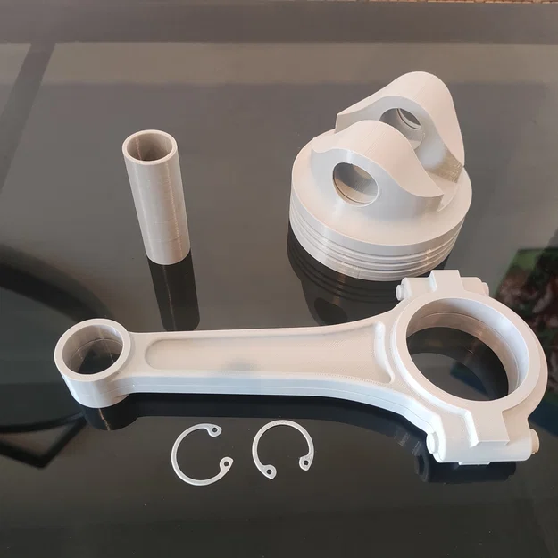 Cụm Piston/Connecting Rod - Có Thể Chuyển Động - Image 2