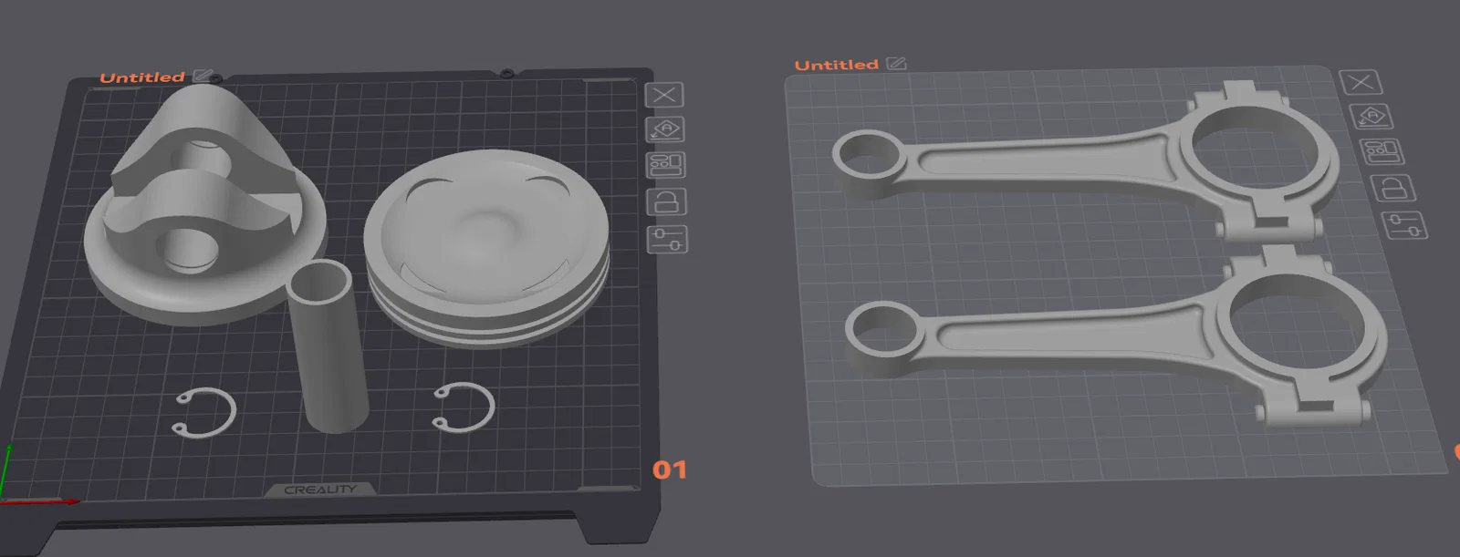 Cụm Piston/Connecting Rod - Có Thể Chuyển Động - Image 4