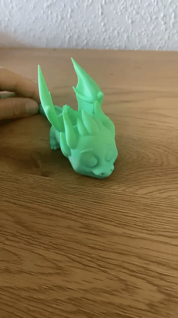 Rồng con toon có cánh (Flexi / Articulated) - Image 1