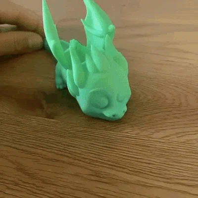 Rồng con toon có cánh (Flexi / Articulated)