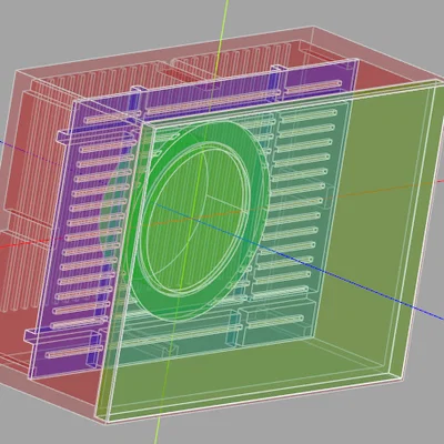 Hộp đèn Lithophane (Lithophane box)