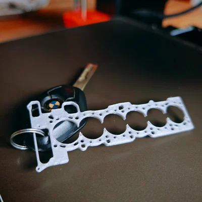 Móc khóa gioăng nắp máy BMW M54 (Cylinder Head Gasket Keychain)