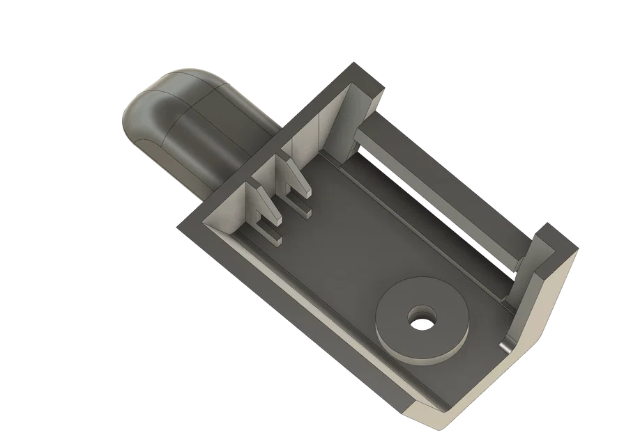 Ngàm cố định tấm che cốp sau Renault Clio Estate (In 3D) - Image 1
