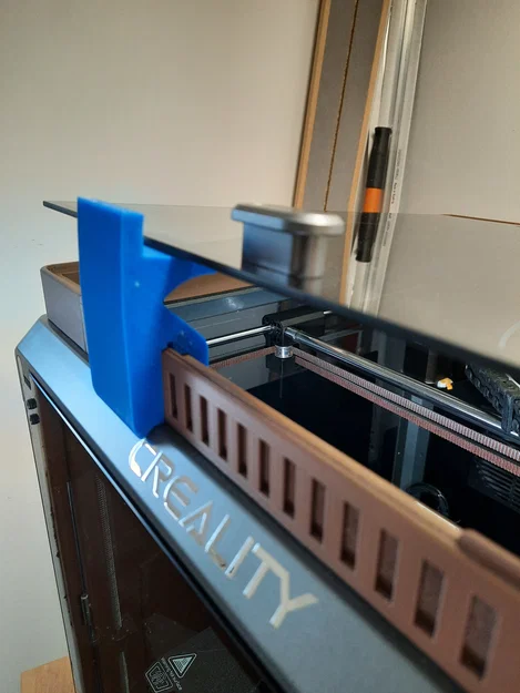 Giá đỡ nắp kính máy in Creality K1 Max (3 tùy chọn góc mở) - Image 2